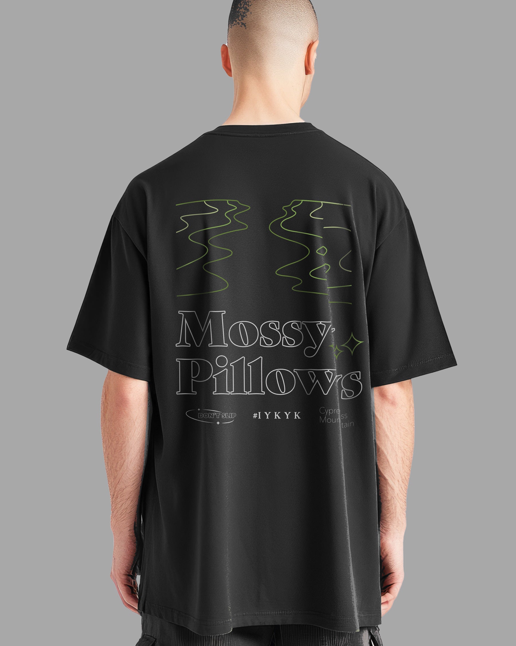 Cotton Tee - Mossy Pillows- S/S